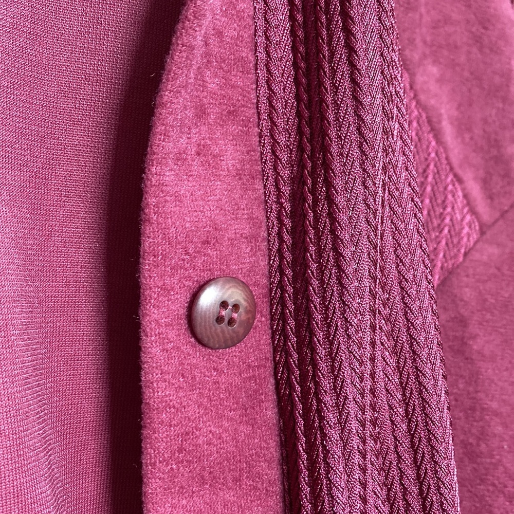Light Burgundy 90s Jacket - Picture 6 of 7